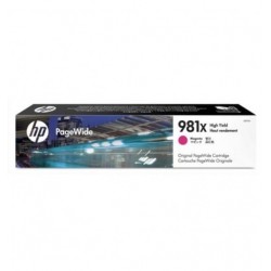 HP Toner laser cyan 981X