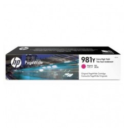 HP Toner laser cyan 981Y