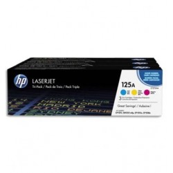 HP Tri pack couleurs laser...