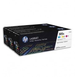 HP Tri pack Toner couleur...